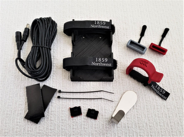 Ride Kit, Merlot Edition = Throttle Attachment +Battery Cap Set + Charging Kit