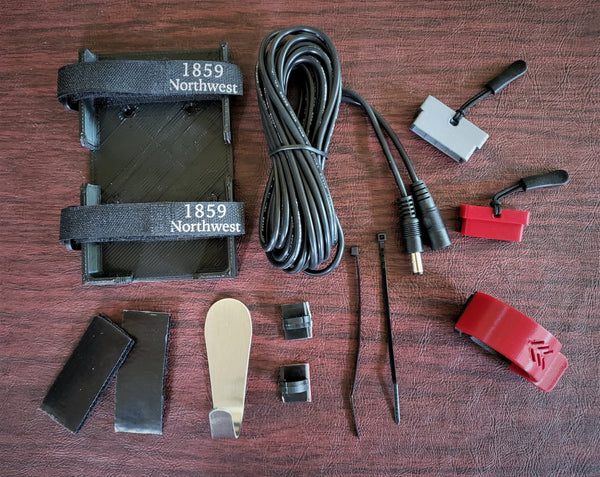 Ride Kit, Merlot Edition = Throttle Attachment +Battery Cap Set + Charging Kit